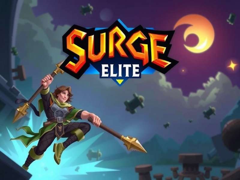 Surge Saffron Elite - Action Adventure Game Surge Saffron Elite Game Banner
